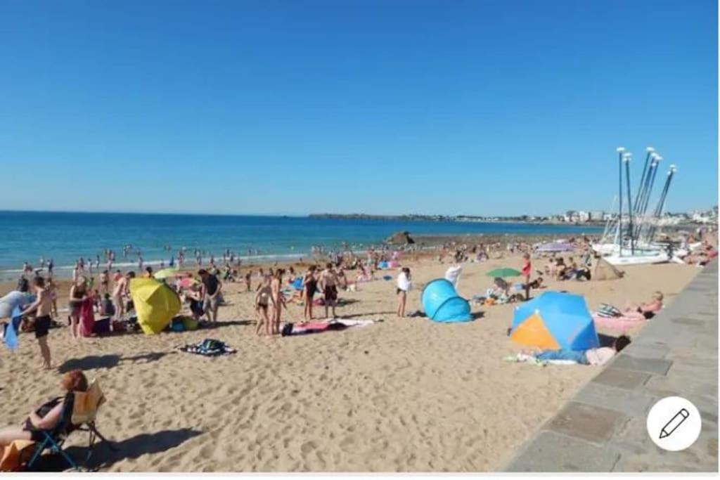 St Malo Maison Avec Jardin Proche Gare Plage Intramuros Chien Admis Parking Gratuit Saint-Malo Exterior foto